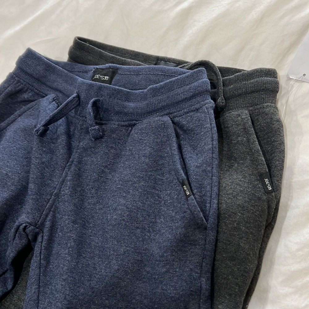NWT Joe’s Drawstring Knit Jogger Pants - gray and blue size small